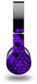 WraptorSkinz Skin Decal Wrap compatible with Original Beats Wireless Headphones HEX Purple Skin Only (HEADPHONES NOT INCLUDED)