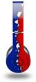 WraptorSkinz Skin Decal Wrap compatible with Original Beats Wireless Headphones Ripped Colors Blue Red Skin Only (HEADPHONES NOT INCLUDED)