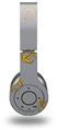 WraptorSkinz Skin Decal Wrap compatible with Original Beats Wireless Headphones Anchors Away Gray Skin Only (HEADPHONES NOT INCLUDED)