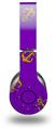 WraptorSkinz Skin Decal Wrap compatible with Original Beats Wireless Headphones Anchors Away Purple Skin Only (HEADPHONES NOT INCLUDED)
