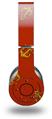 WraptorSkinz Skin Decal Wrap compatible with Original Beats Wireless Headphones Anchors Away Red Dark Skin Only (HEADPHONES NOT INCLUDED)