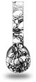 WraptorSkinz Skin Decal Wrap compatible with Original Beats Wireless Headphones Scattered Skulls White Skin Only (HEADPHONES NOT INCLUDED)