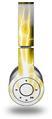 WraptorSkinz Skin Decal Wrap compatible with Original Beats Wireless Headphones Lightning Yellow Skin Only (HEADPHONES NOT INCLUDED)