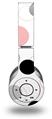 WraptorSkinz Skin Decal Wrap compatible with Original Beats Wireless Headphones Lots of Dots Pink on White Skin Only (HEADPHONES NOT INCLUDED)