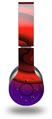 WraptorSkinz Skin Decal Wrap compatible with Original Beats Wireless Headphones Alecias Swirl 01 Red Skin Only (HEADPHONES NOT INCLUDED)
