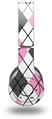 WraptorSkinz Skin Decal Wrap compatible with Original Beats Wireless Headphones Argyle Pink and Gray Skin Only (HEADPHONES NOT INCLUDED)