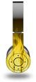 WraptorSkinz Skin Decal Wrap compatible with Original Beats Wireless Headphones Fire Yellow Skin Only (HEADPHONES NOT INCLUDED)