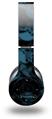 WraptorSkinz Skin Decal Wrap compatible with Original Beats Wireless Headphones Skulls Confetti Blue Skin Only (HEADPHONES NOT INCLUDED)