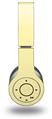 WraptorSkinz Skin Decal Wrap compatible with Original Beats Wireless Headphones Solids Collection Yellow Sunshine Skin Only (HEADPHONES NOT INCLUDED)
