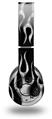 WraptorSkinz Skin Decal Wrap compatible with Original Beats Wireless Headphones Metal Flames Chrome Skin Only (HEADPHONES NOT INCLUDED)