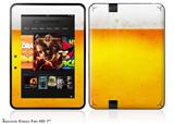 Beer Decal Style Skin fits 2012 Amazon Kindle Fire HD 7 inch