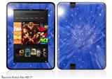 Stardust Blue Decal Style Skin fits 2012 Amazon Kindle Fire HD 7 inch