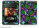 Crazy Dots 03 Decal Style Skin fits 2012 Amazon Kindle Fire HD 7 inch