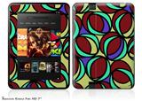 Crazy Dots 04 Decal Style Skin fits 2012 Amazon Kindle Fire HD 7 inch