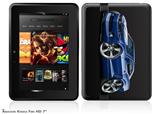 2010 Camaro RS Blue Decal Style Skin fits 2012 Amazon Kindle Fire HD 7 inch