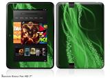 Mystic Vortex Green Decal Style Skin fits 2012 Amazon Kindle Fire HD 7 inch