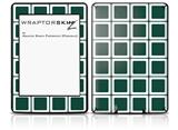 Squared Hunter Green - Decal Style Skin fits Amazon Kindle Paperwhite (Original)