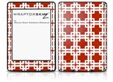 Boxed Red Dark - Decal Style Skin fits Amazon Kindle Paperwhite (Original)