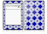 Boxed Royal Blue - Decal Style Skin fits Amazon Kindle Paperwhite (Original)