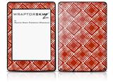 Wavey Red Dark - Decal Style Skin fits Amazon Kindle Paperwhite (Original)