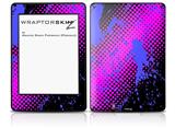 Halftone Splatter Blue Hot Pink - Decal Style Skin fits Amazon Kindle Paperwhite (Original)