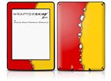 Ripped Colors Red Yellow - Decal Style Skin fits Amazon Kindle Paperwhite (Original)