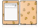 Anchors Away Peach - Decal Style Skin fits Amazon Kindle Paperwhite (Original)