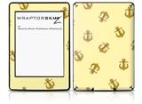 Anchors Away Yellow Sunshine - Decal Style Skin fits Amazon Kindle Paperwhite (Original)