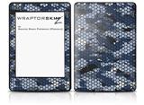 HEX Mesh Camo 01 Blue - Decal Style Skin fits Amazon Kindle Paperwhite (Original)