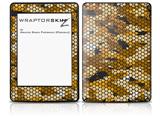 HEX Mesh Camo 01 Orange - Decal Style Skin fits Amazon Kindle Paperwhite (Original)