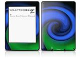 Alecias Swirl 01 Blue - Decal Style Skin fits Amazon Kindle Paperwhite (Original)
