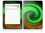 Alecias Swirl 01 Green - Decal Style Skin fits Amazon Kindle Paperwhite (Original)