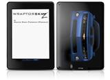 2010 Chevy Camaro Aqua - Black Stripes on Black - Decal Style Skin fits Amazon Kindle Paperwhite (Original)