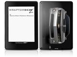 2010 Chevy Camaro Silver - Black Stripes on Black - Decal Style Skin fits Amazon Kindle Paperwhite (Original)