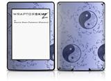 Feminine Yin Yang Blue - Decal Style Skin fits Amazon Kindle Paperwhite (Original)