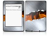 Ripped Metal Fire - Decal Style Skin fits Amazon Kindle Paperwhite (Original)