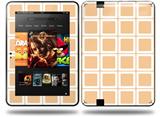 Squared Peach Decal Style Skin fits Amazon Kindle Fire HD 8.9 inch