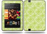 Wavey Sage Green Decal Style Skin fits Amazon Kindle Fire HD 8.9 inch