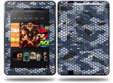 HEX Mesh Camo 01 Blue Decal Style Skin fits Amazon Kindle Fire HD 8.9 inch