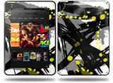 Abstract 02 Yellow Decal Style Skin fits Amazon Kindle Fire HD 8.9 inch
