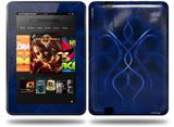 Abstract 01 Blue Decal Style Skin fits Amazon Kindle Fire HD 8.9 inch