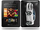 2010 Camaro RS White Decal Style Skin fits Amazon Kindle Fire HD 8.9 inch