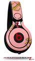 Skin Decal Wrap works with Beats Mixr Headphones Anchors Away Pink Skin Only (HEADPHONES NOT INCLUDED)