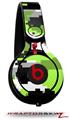 Skin Decal Wrap works with Beats Mixr Headphones WraptorCamo Digital Camo Neon Green Skin Only (HEADPHONES NOT INCLUDED)