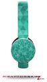 Triangle Mosaic Seafoam Green Decal Style Skin (fits Sol Republic Tracks Headphones - HEADPHONES NOT INCLUDED) 