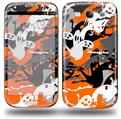 Halloween Ghosts - Decal Style Skin (fits Samsung Galaxy S III S3)