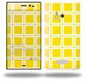 Squared Yellow - Decal Style Skin (fits Nokia Lumia 928)