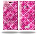 Wavey Fushia Hot Pink - Decal Style Skin (fits Nokia Lumia 928)