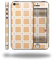 Squared Peach - Decal Style Vinyl Skin (compatible with Apple Original iPhone 5, NOT the iPhone 5C or 5S)