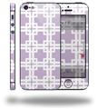 Boxed Lavender - Decal Style Vinyl Skin (compatible with Apple Original iPhone 5, NOT the iPhone 5C or 5S)